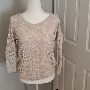 Open Knit Sweater